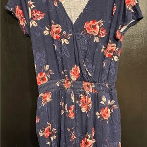 Floral Maurice’s Romper Large
